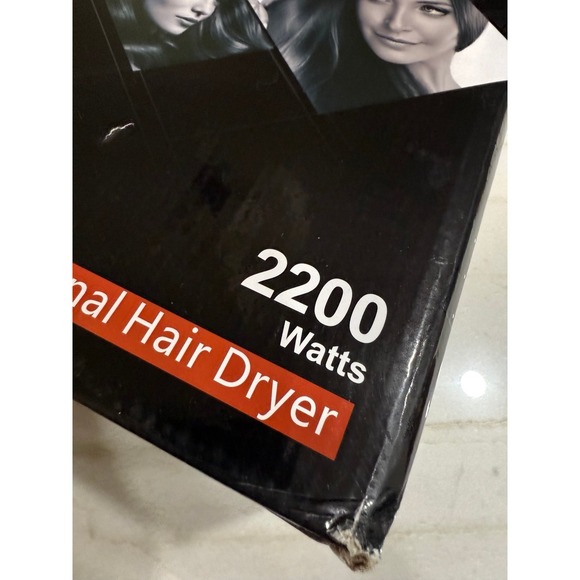Professional Ionic Hair Dryer for Salon - 2200W Powerful Blow Dryer - Picture 3 of 4